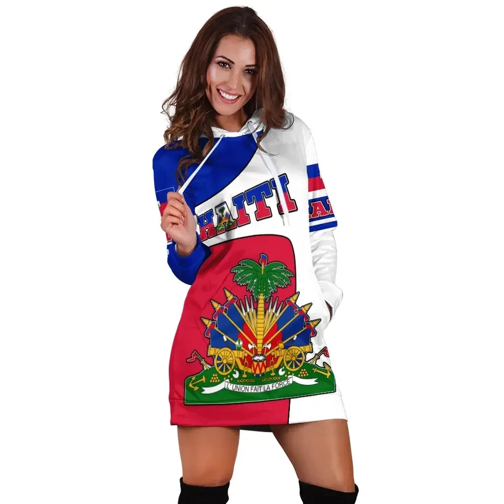 Haiti Hoodie Dress Coat of Arms
