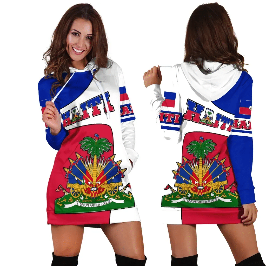 Haiti Hoodie Dress Coat of Arms