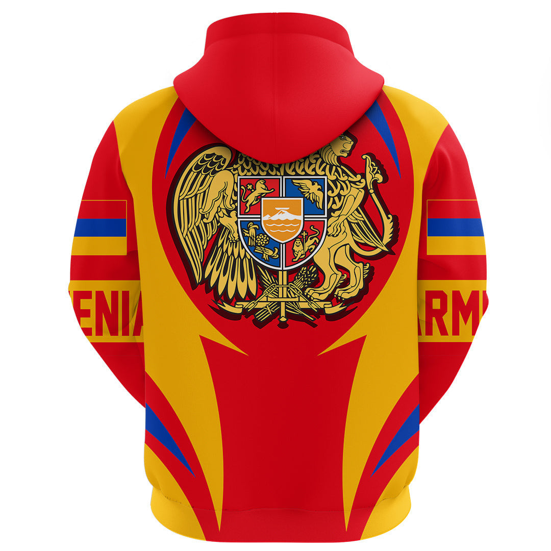 Clothing Armenia Action Flag Zip Hoodie