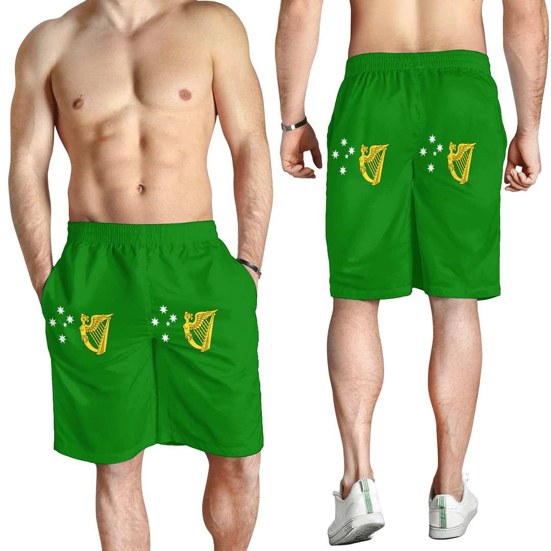 Men's Short Australia Australian Irish Heritage Flag Men's Short