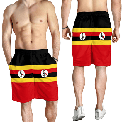 Men's Short Flag of Uganda Men's Short
