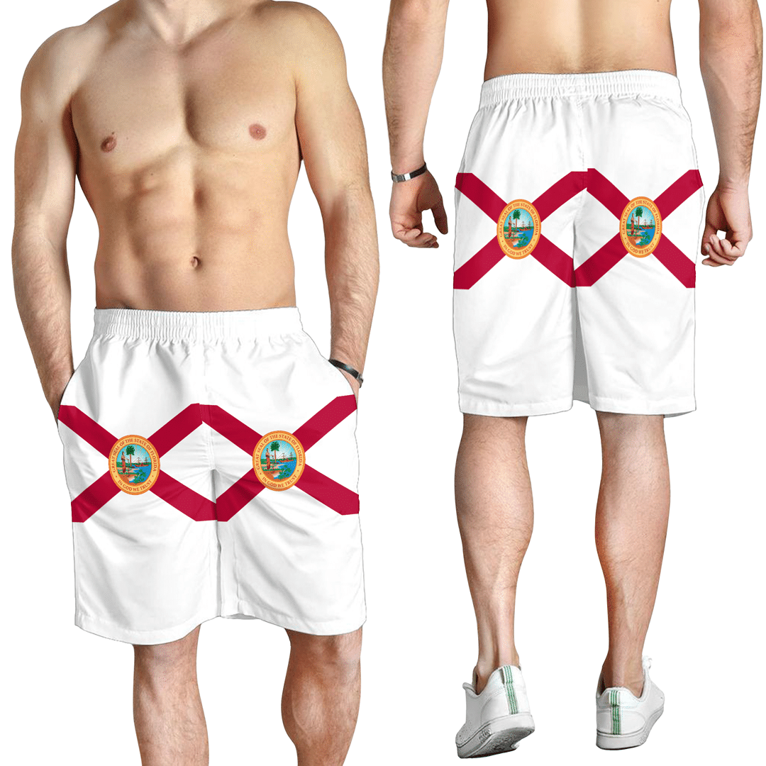 Men's Short Flag Of Florida 1900 1985 Men's Short
