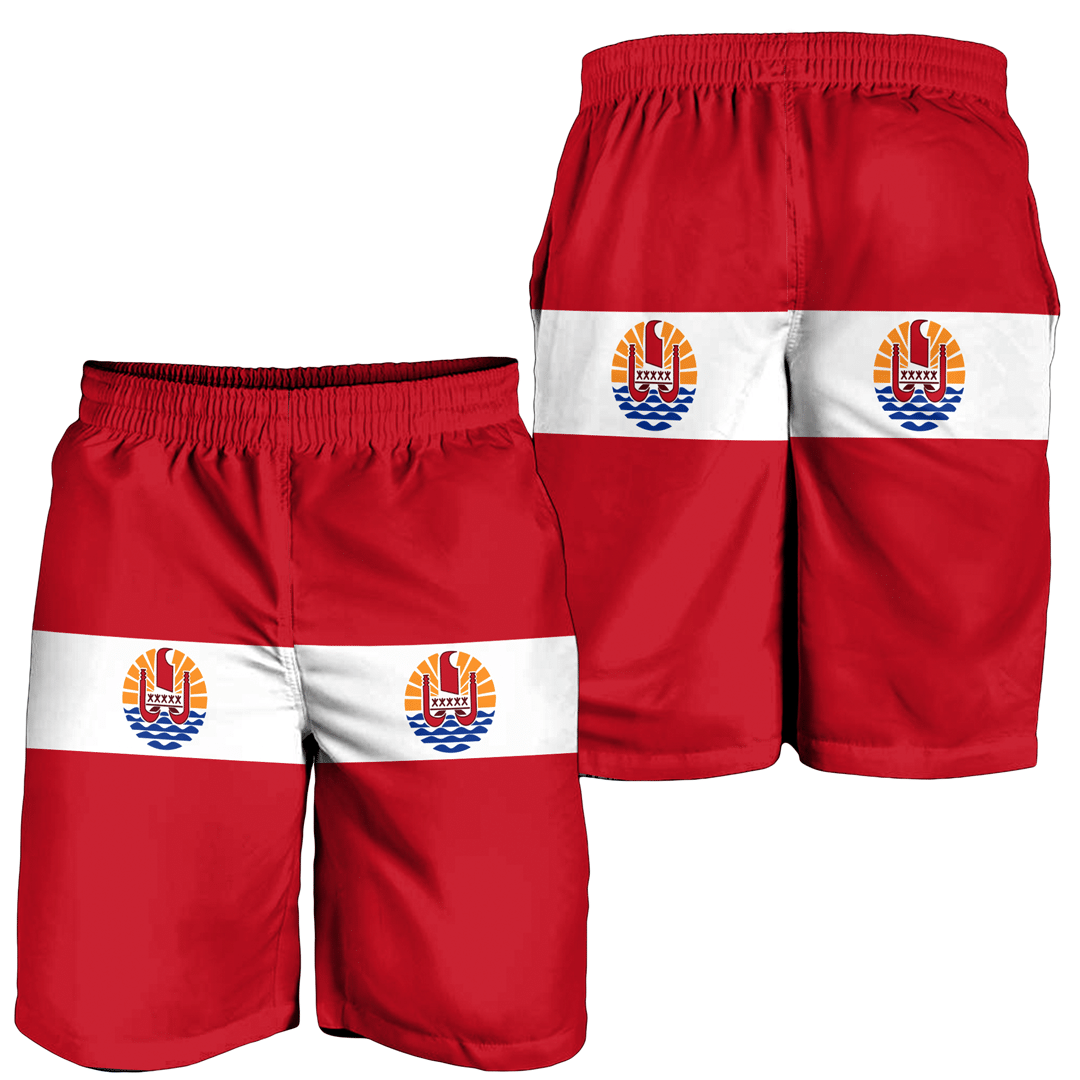 Men's Short Flag of Tahiti French Polynesia Men's Short