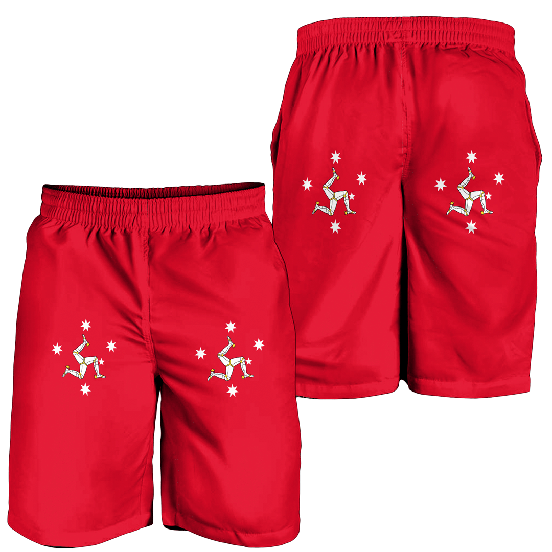 Men's Short Australia Australian Manx Heritage Flag Men's Short