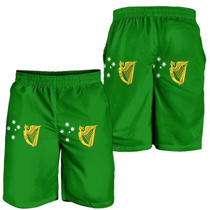 Men's Short Australia Australian Irish Heritage Flag Men's Short