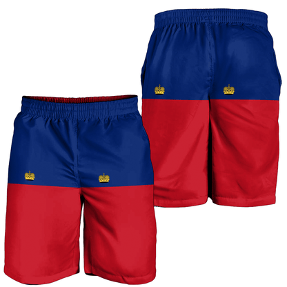 Men's Short Flag of Liechtenstein Men's Short