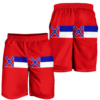 Men's Short Flag Of Mississippi 1996 2001 Men's Short