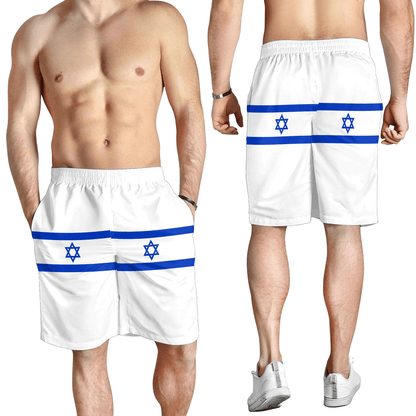 Men's Short Flag of Israel Men's Short