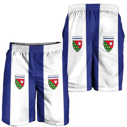Men's Short Canada Flag Of The Northwest Territories Men's Short