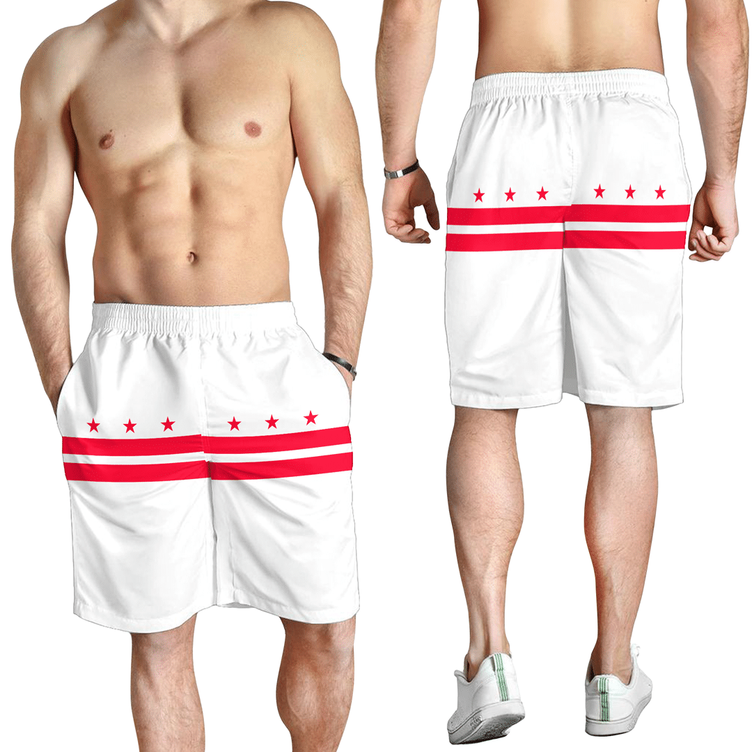 Men's Short Flag Of The District Of Columbia Men's Short