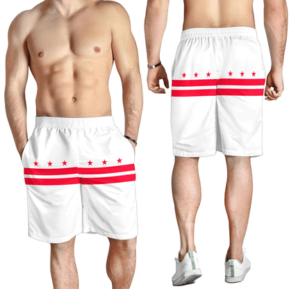 Men's Short Flag Of The District Of Columbia Men's Short