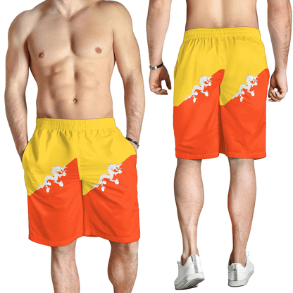 Men's Short Flag of Bhutan Men's Short