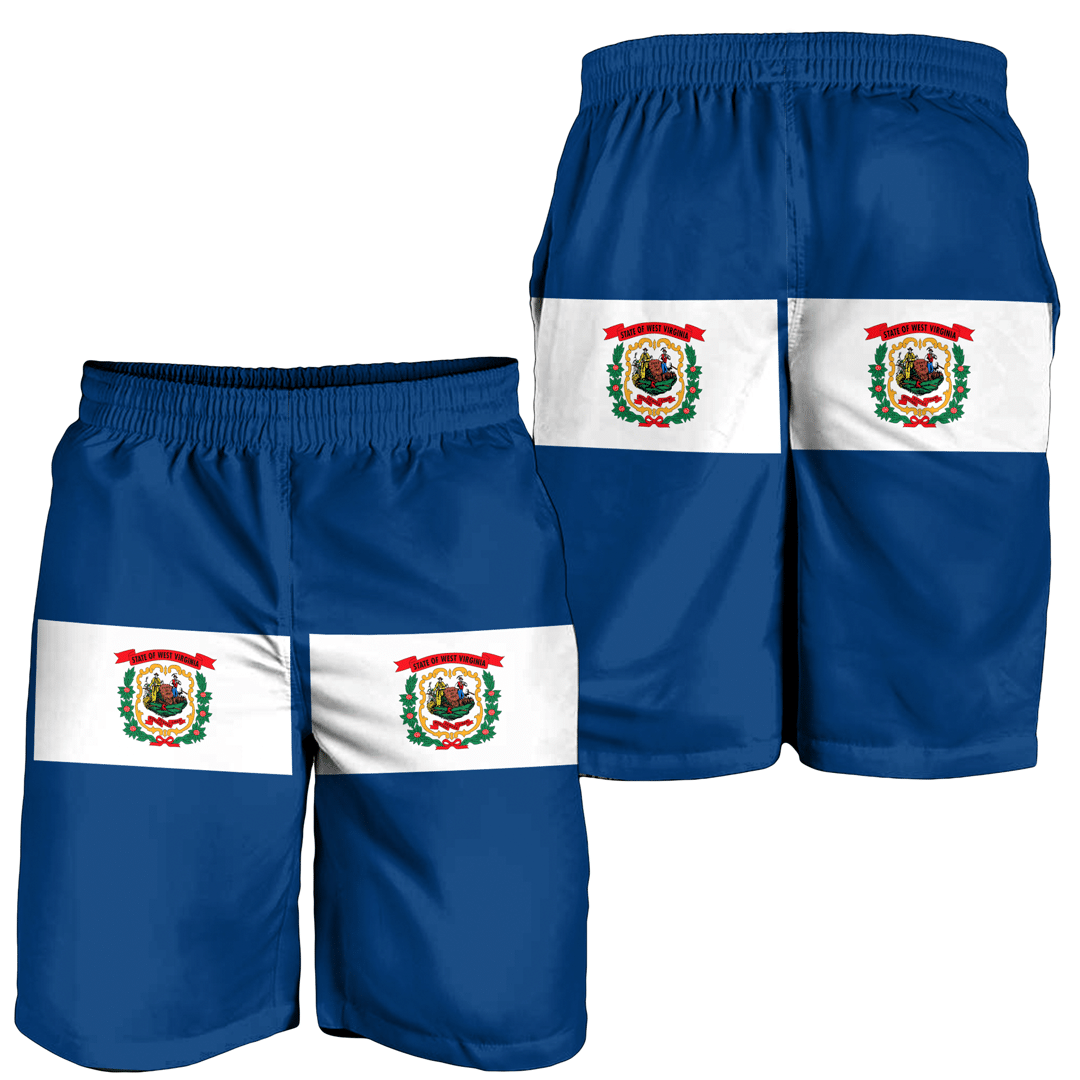 Men's Short Flag Of West Virginia Men's Short