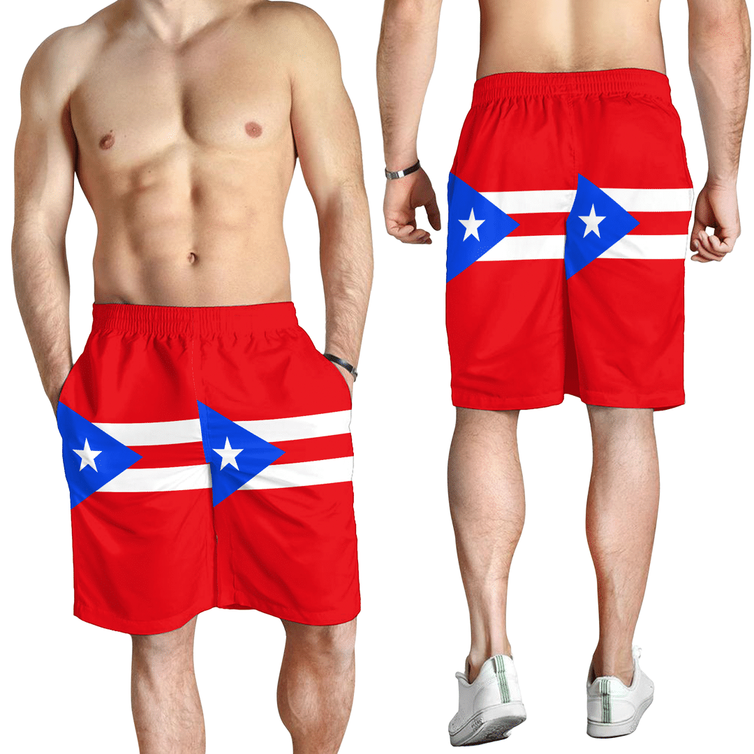 Men's Short Flag of Puerto Rico Men's Short