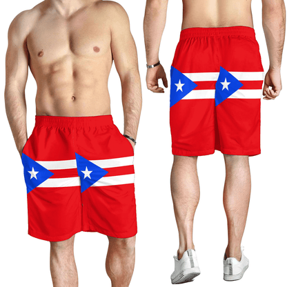 Men's Short Flag of Puerto Rico Men's Short