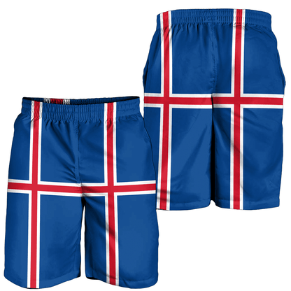 Men's Short Flag of Iceland Men's Short