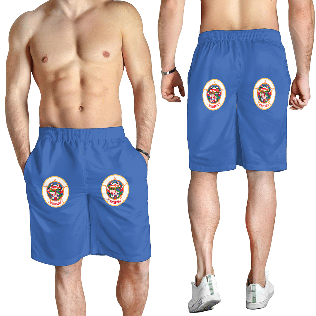 Men's Short Flag Of Minnesota Men's Short