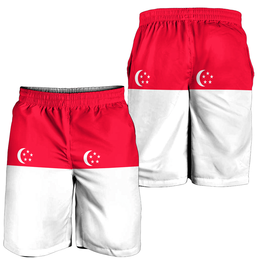 Men's Short Flag of Singapore Men's Short