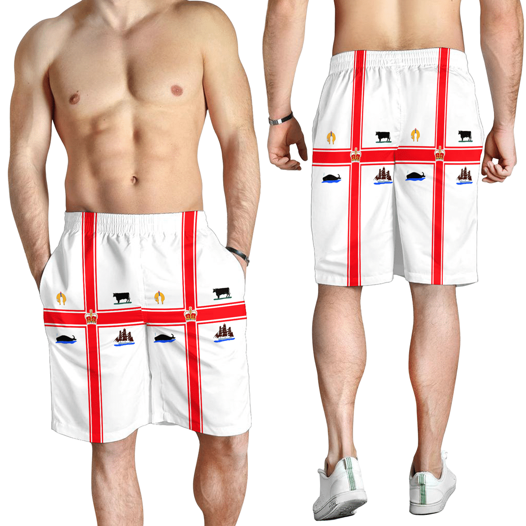 Men's Short Australia Flag Of The City Of Melbourne Men's Short