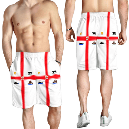 Men's Short Australia Flag Of The City Of Melbourne Men's Short
