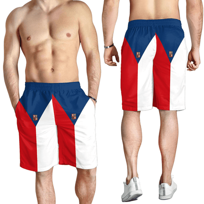 Men's Short Flag of Czech Republic Men's Short