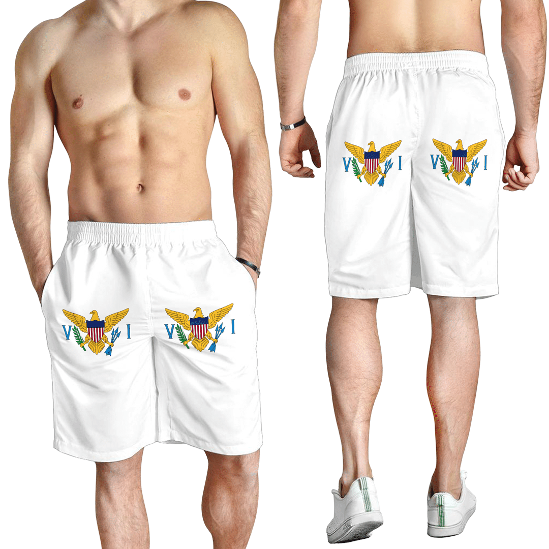 Men's Short Flag of U.S. Virgin Islands Men's Short