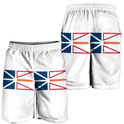 Men's Short Canada Flag Of Newfoundland And Labrador Men's Short