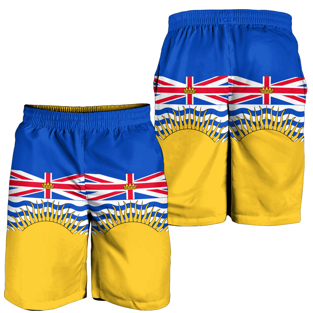 Men's Short Canada Flag Of British Columbia Men's Short