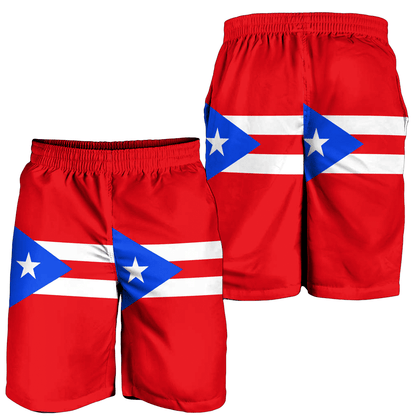 Men's Short Flag of Puerto Rico Men's Short