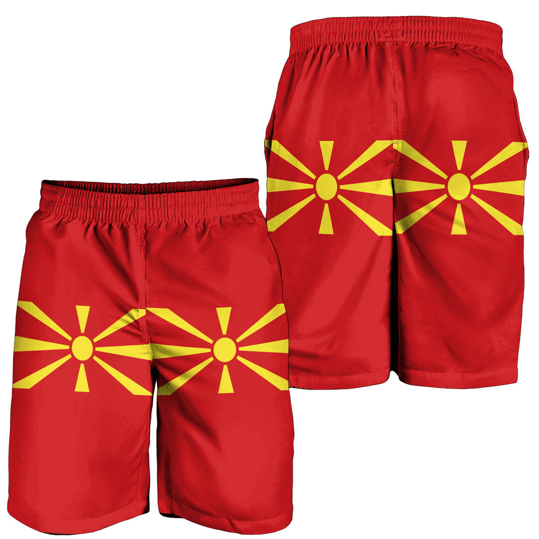 Men's Short Flag of North Macedonia Men's Short