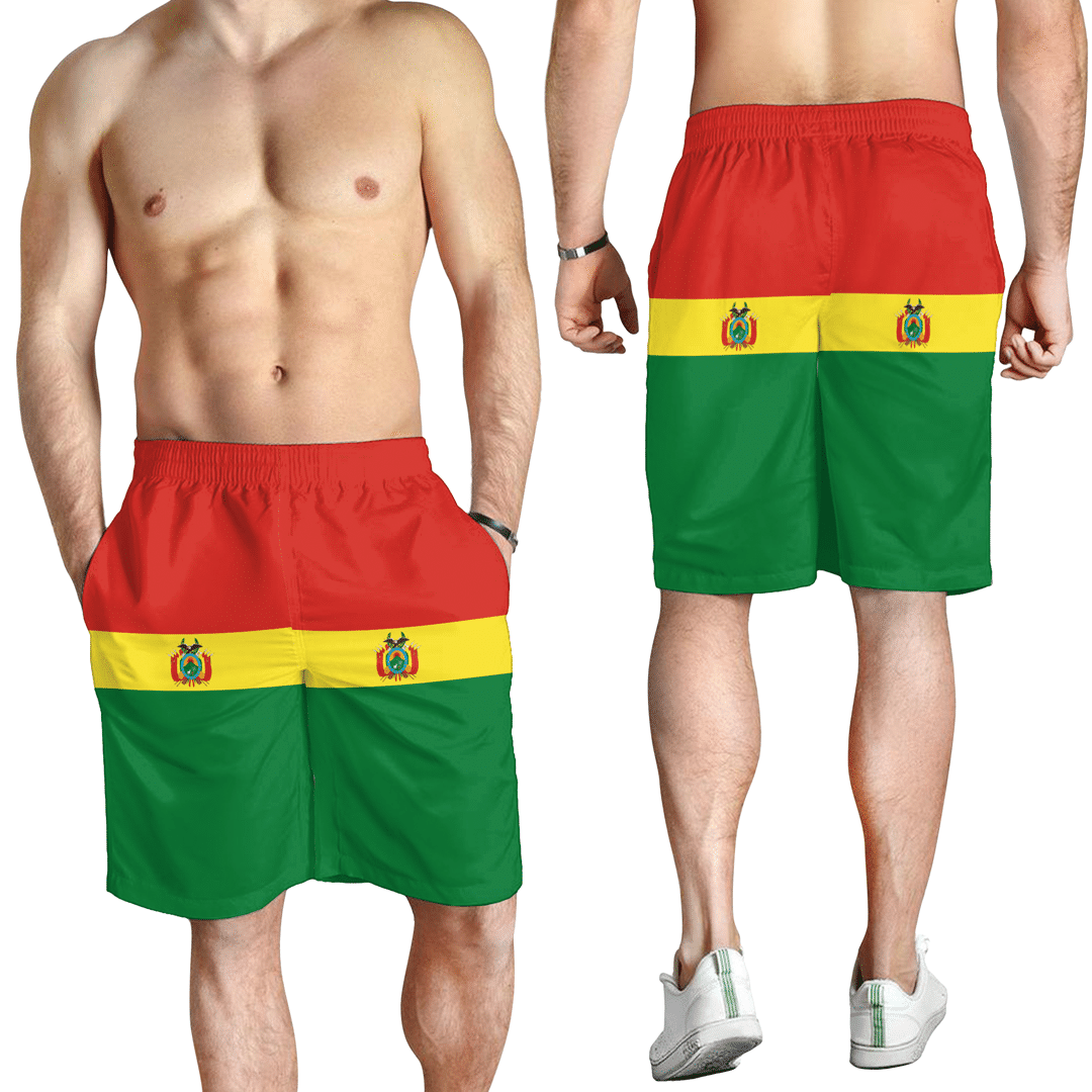Men's Short Flag of Bolivia Men's Short