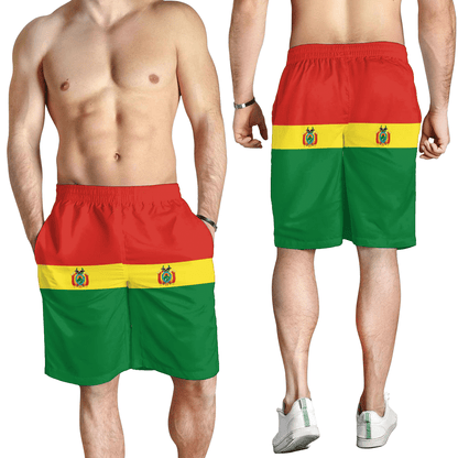Men's Short Flag of Bolivia Men's Short