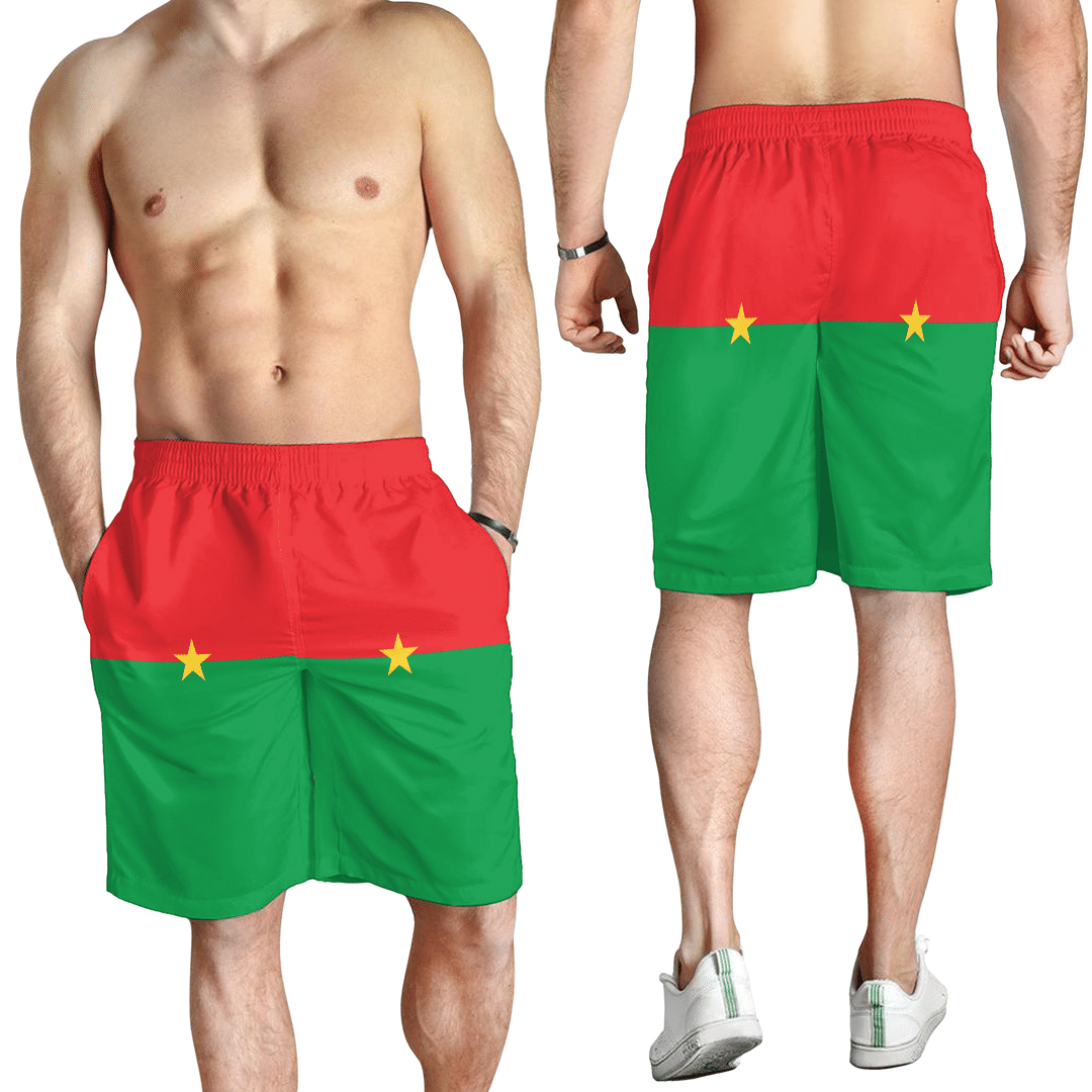 Men's Short Flag of Burkina Faso Men's Short