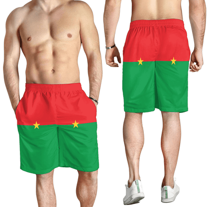Men's Short Flag of Burkina Faso Men's Short
