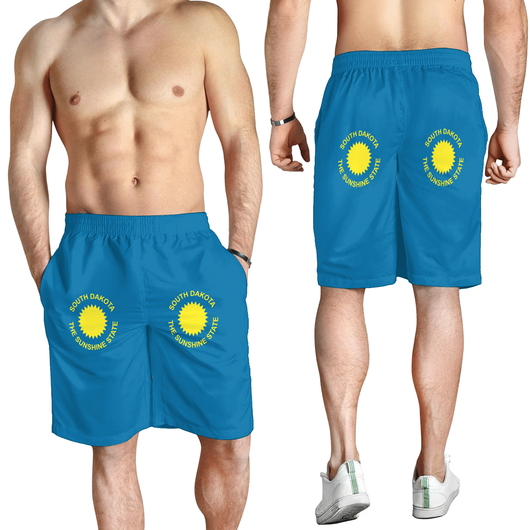Men's Short Flag Of South Dakota 1963 1992 Men's Short
