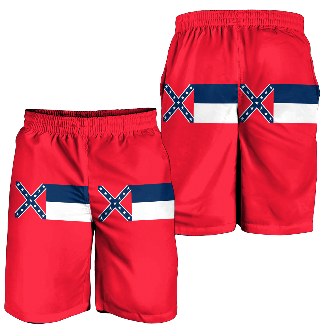 Men's Short Flag Of Mississippi 1894 1996 Men's Short