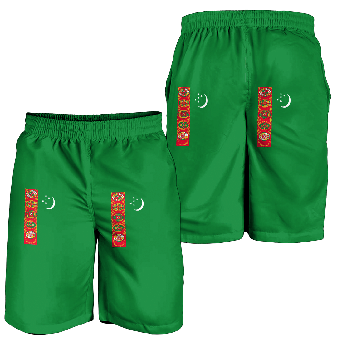 Men's Short Flag of Turkmenistan Men's Short