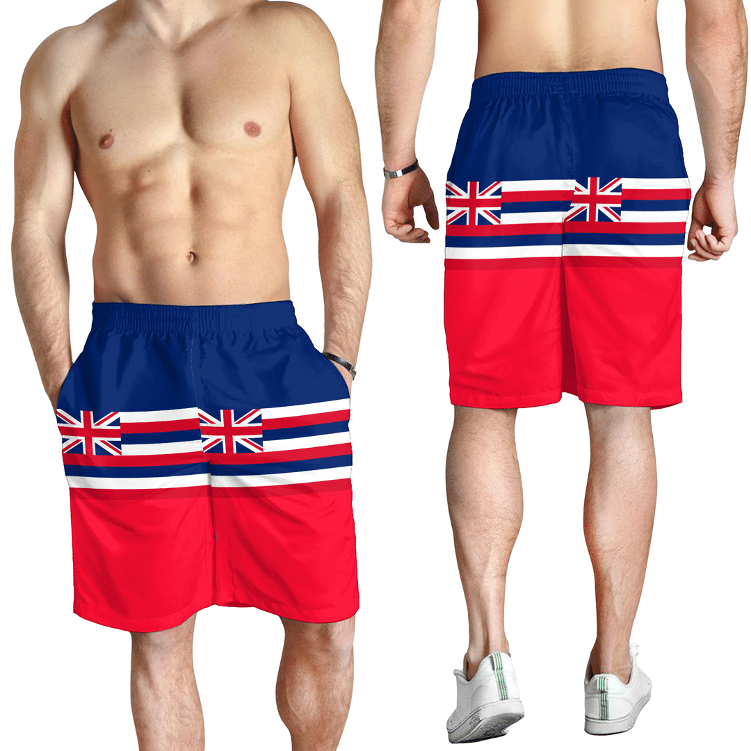 Men's Short Flag Of Hawaii Men's Short