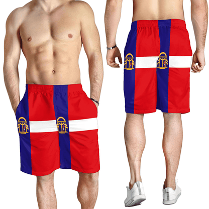 Men's Short Flag Of The State Of Georgia 1902 1906 Men's Short