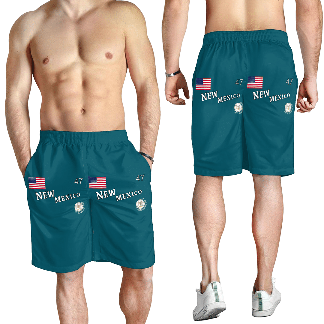Men's Short Flag Of New Mexico Men's Short
