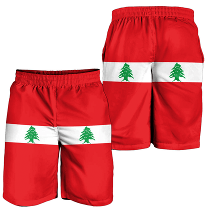 Men's Short Flag of Lebanon Men's Short
