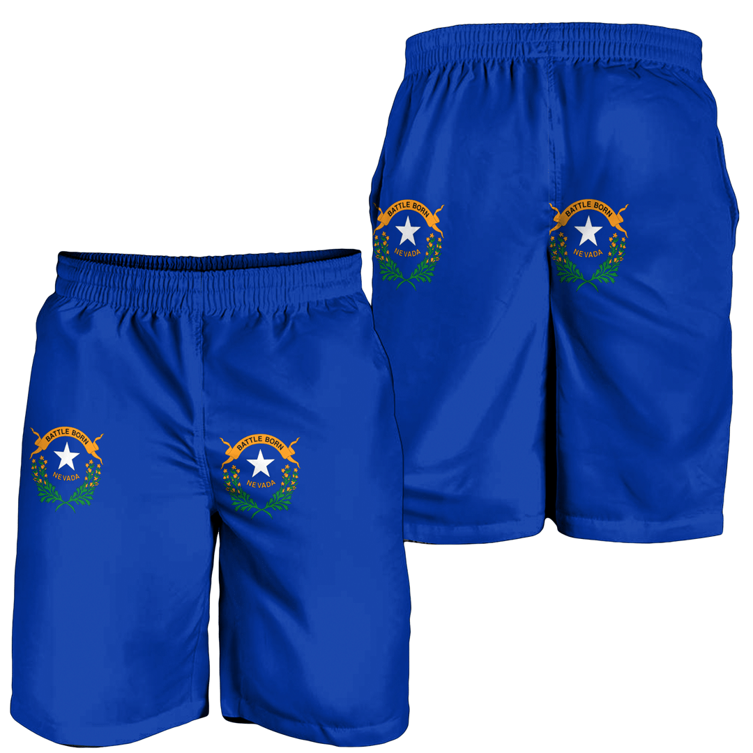 Men's Short Flag Of Nevada Men's Short