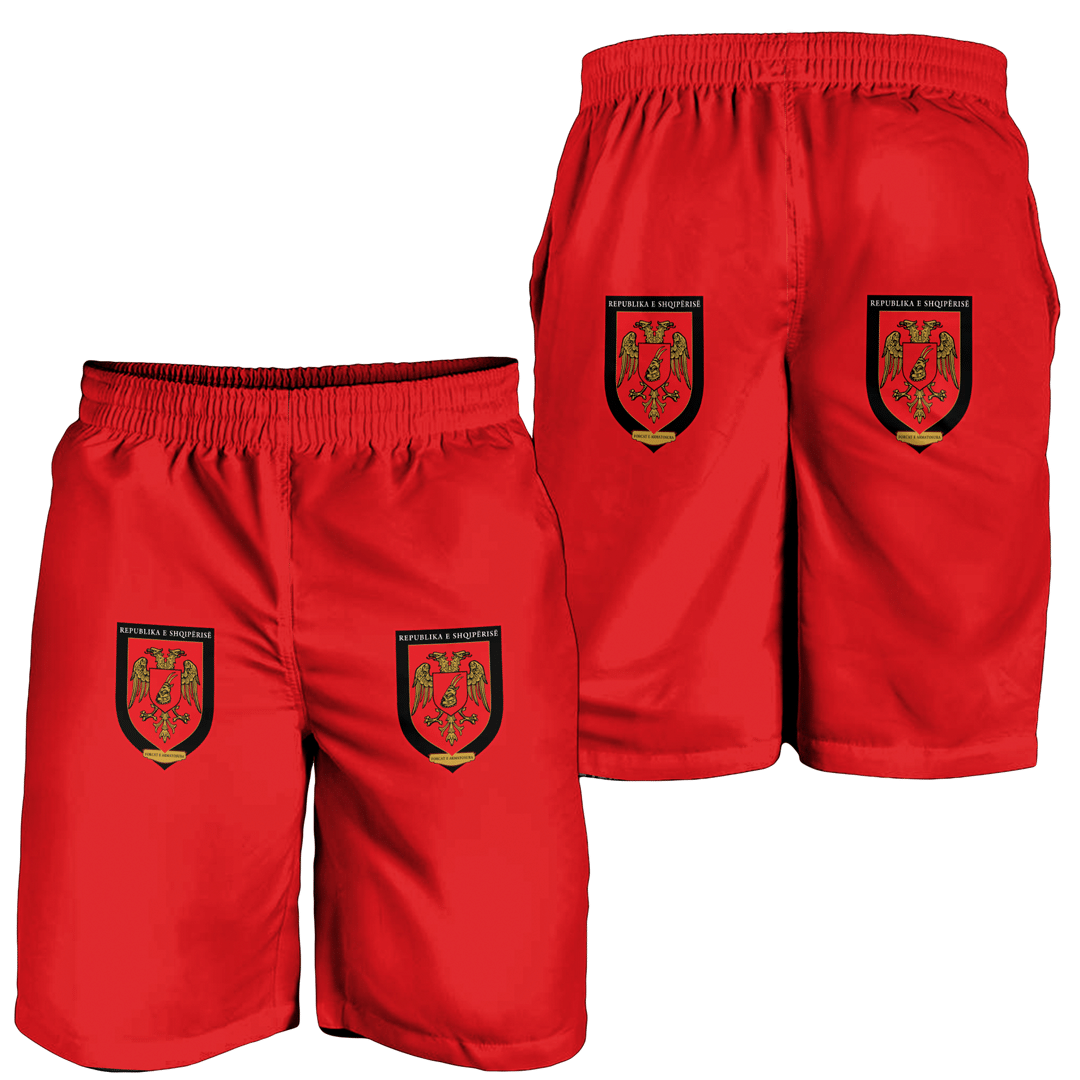 Men's Short Flag of Albania Albanian Armed Forces Men's Short