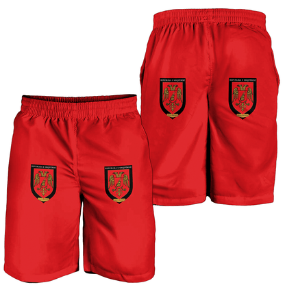 Men's Short Flag of Albania Albanian Armed Forces Men's Short
