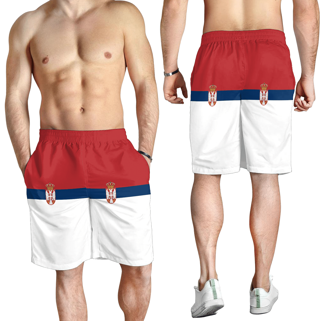 Men's Short Flag of Serbia Men's Short