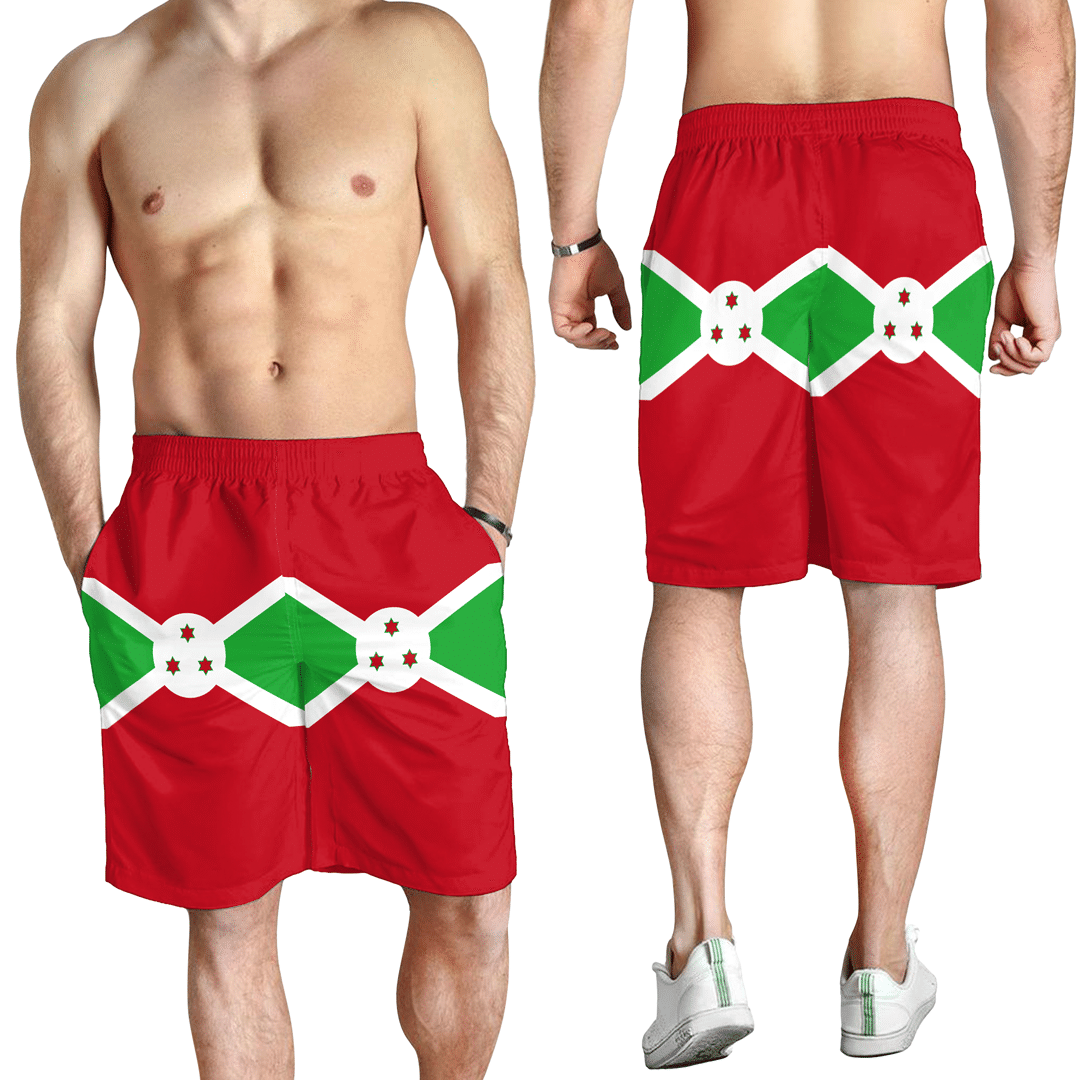 Men's Short Flag of Burundi Men's Short