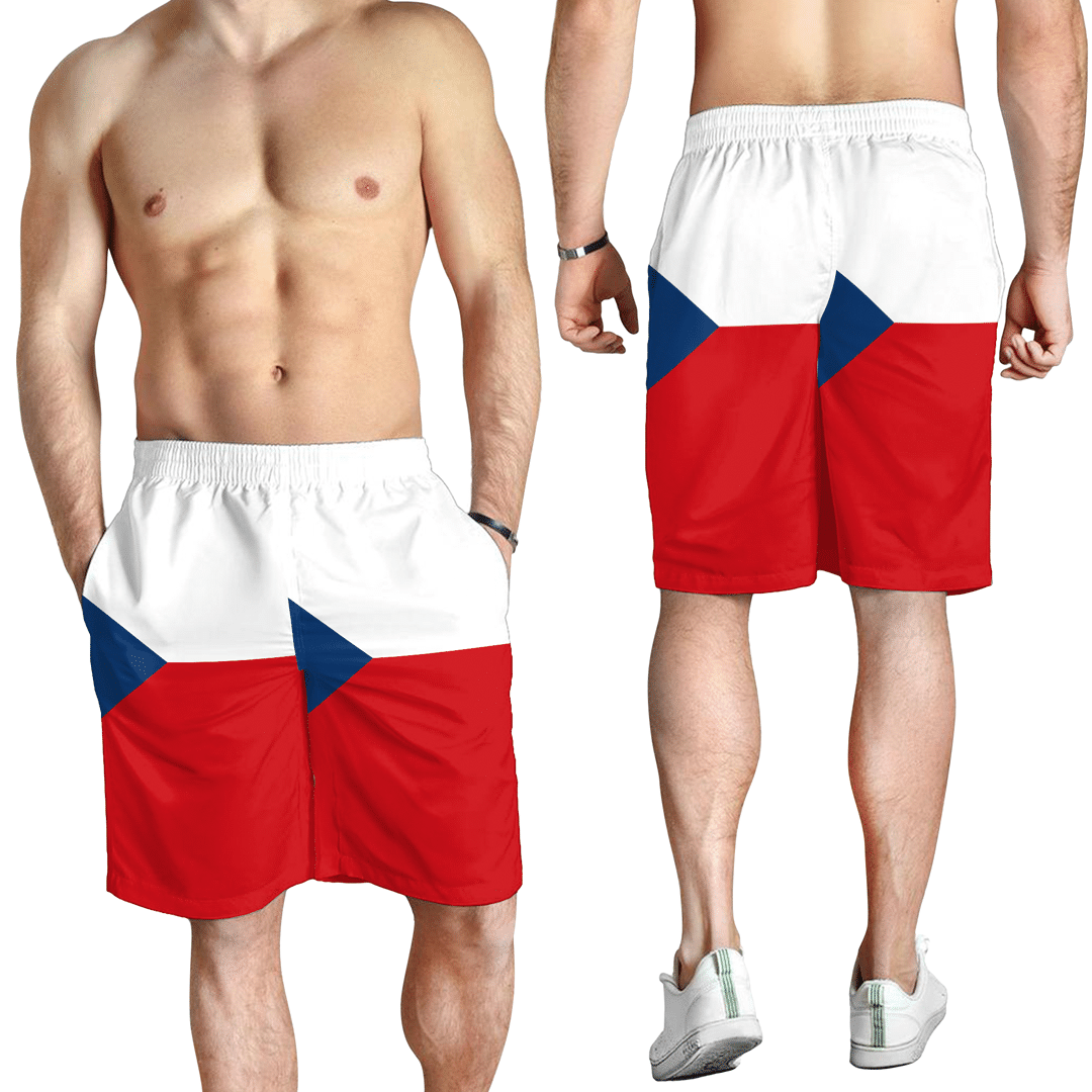 Men's Short Flag of Czech Republic Men's Short