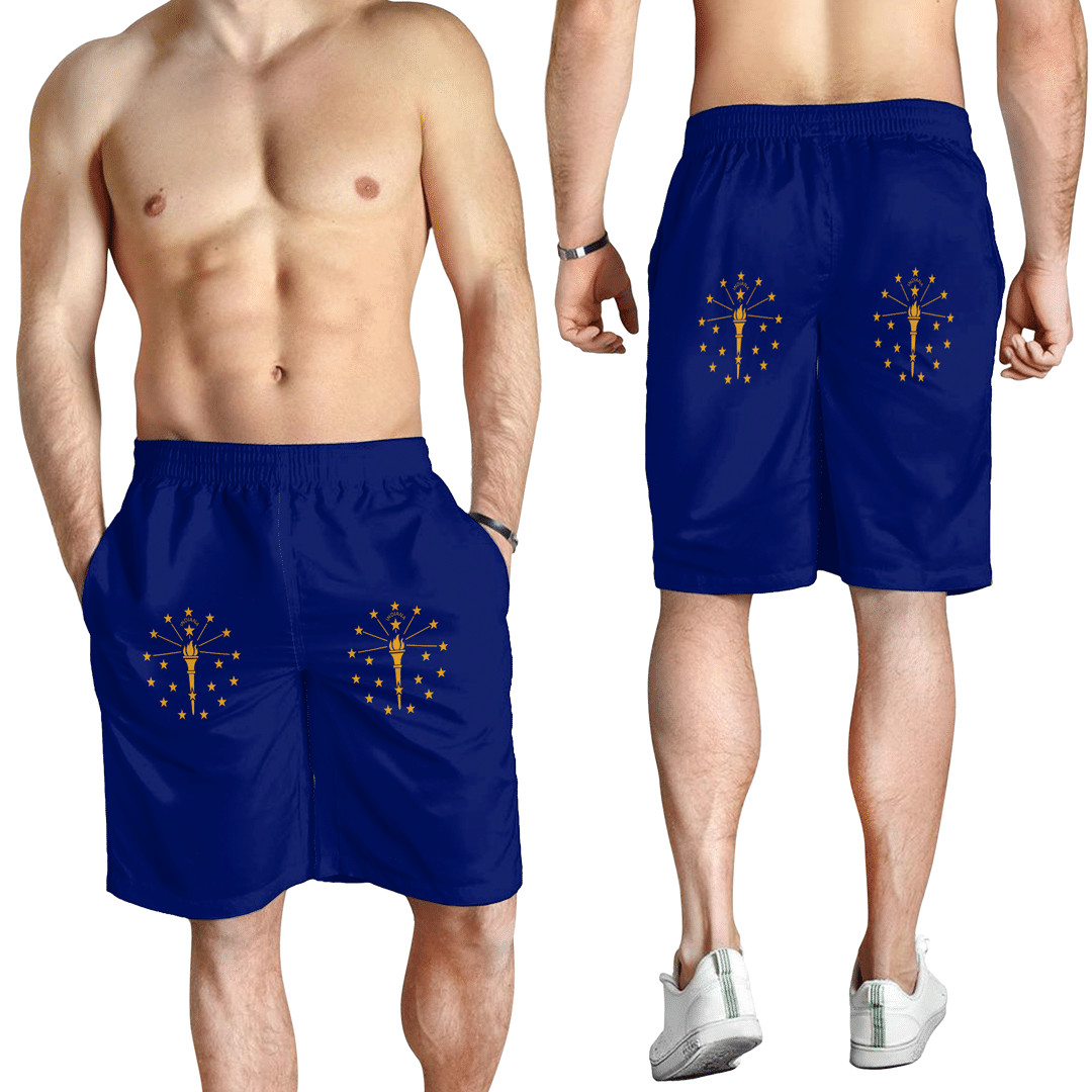 Men's Short Flag Of Indiana Men's Short