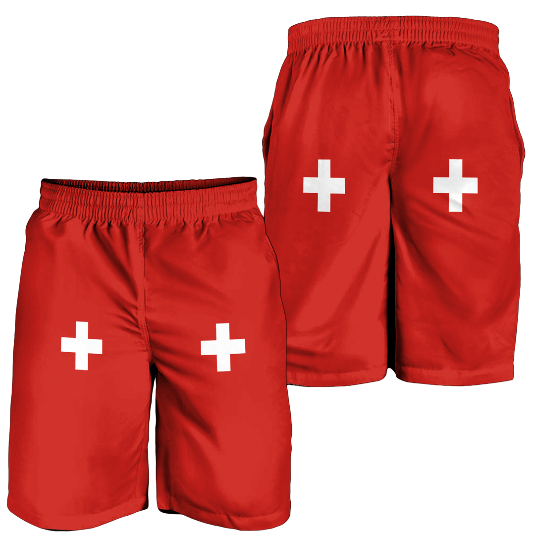 Men's Short Flag of Switzerland Men's Short