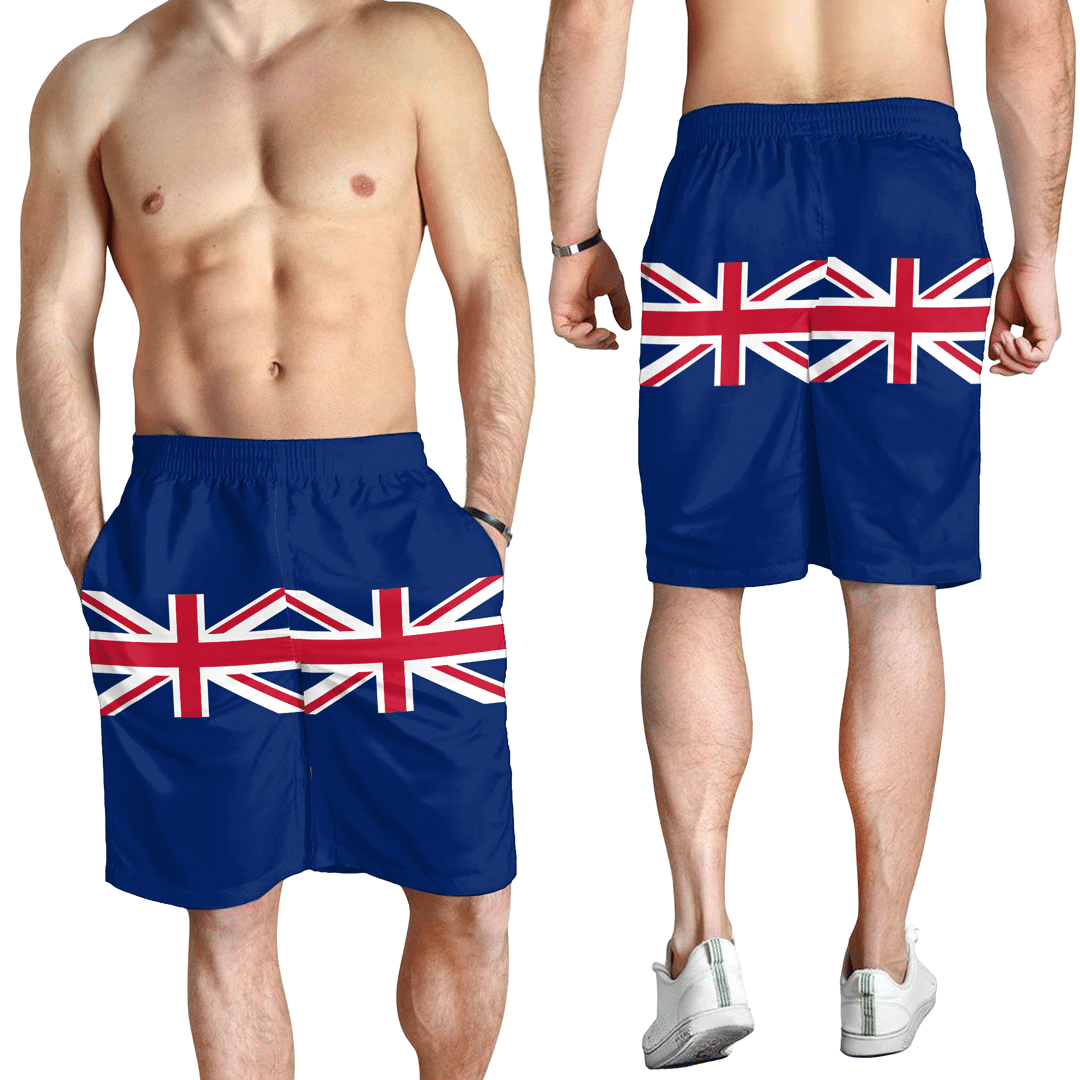 Men's Short Flag of United Kingdom Union Jack Men's Short